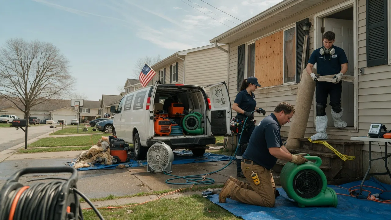 Water Damage Restoration in Rockwood, TX near me